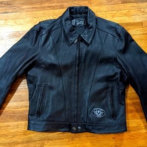 Men's Leather Victory Motorcycle Jacket